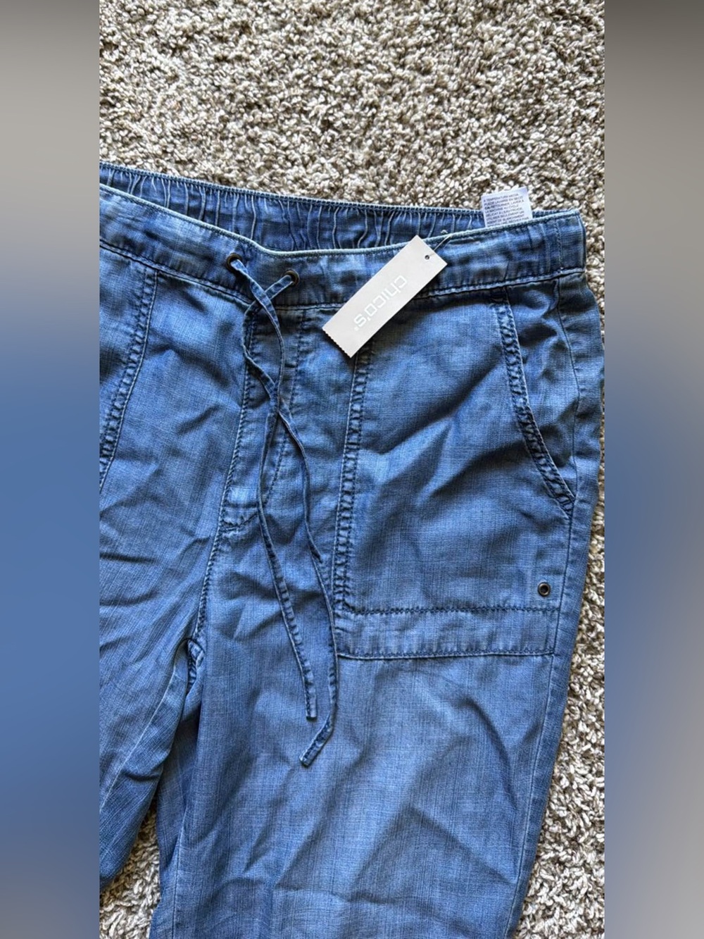 Chico’s Jean Joggers - Picture 2 of 4
